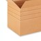 250 Pack Heavy Duty Multi Depth Corrugated Cardboard Boxes for Shipping Mailing and Storage 15 x 12 x 12 inch
